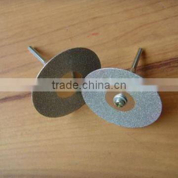 Electroplated Diamond Tipped Cutting Disc for Gems Glass Ceramic