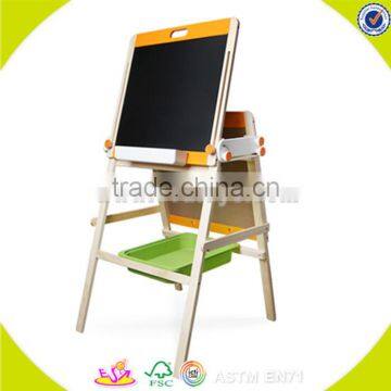 Wholesale High Quality Wooden Small Blackboard Fashion Kids Wooden Small Blackboard W12B058