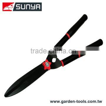 Professional Wavy blade steel handles shrub hedge shears