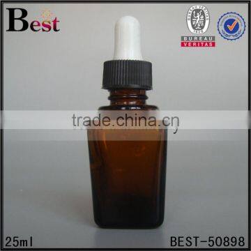 High Quality Essential Oil 15ml 30ml Glass Dropper Bottle Amber Gradient Color Square Shape 15ml 30ml Glass Dropper Bottle photo-6