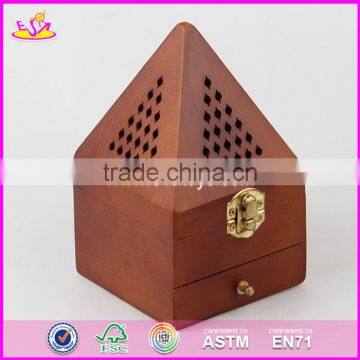 2017 New Design Flat Roof Wooden Incense Burner for Sale W02A259 photo-5