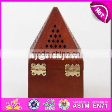2017 New Design Spire Shape Wooden Incense Burner W02A258 photo-3