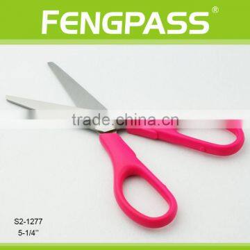 S2-1277 5-1/4" 2CR13 Stainless Steel ABS Plastic Handle Stationery Scissors / Office Scissors photo-2