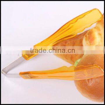 9 Inch White Food Grade PC Bread Tongs Wholesale/Hot Selling Plastic Food Salad Tongs Maunfacturer photo-4