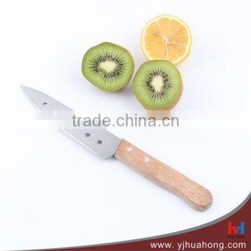 Wooden handle stainless steel kitchen knives,sashimi knives,petty knives with 6 holes