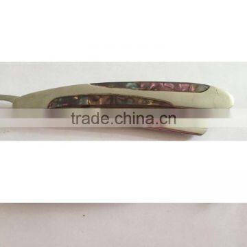 COLOR SHELL HANDLE SHAVING RAZOR