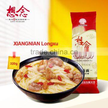 320g longxu Slim Noodles Low Carb Pasta Instant Noodle Xiang Nian Brand