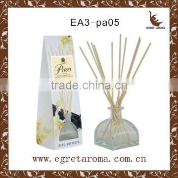 2015 Arrival New Types Tent Shape Black Glass Bottle With Rattan Sticks Room Air Freshener photo-4