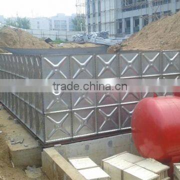 Underground Outside Stainless Steel Inside Hot Galvanized(BDF)tough Water Tank photo-2