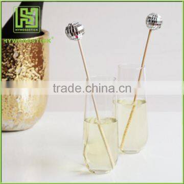 Disco Ball Cocktail Stirrer