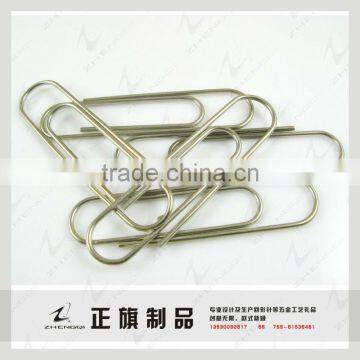 Bookmark paper clip Office binding supply, Metal paper clip factory