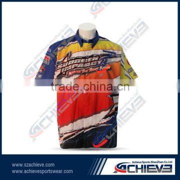 Factory Direct racing shirts clothing manufacturer