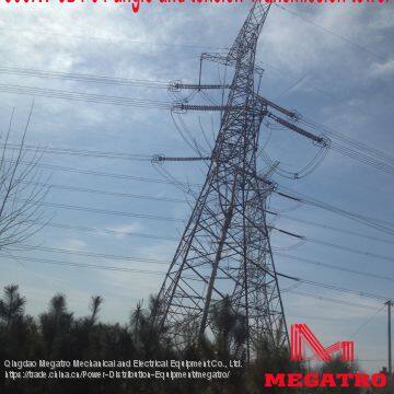 MEGATRO 500KV 5B1 J4 angle and tension Transmission tower