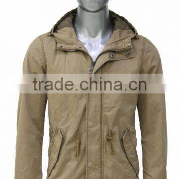 Cotton parka jacket for men