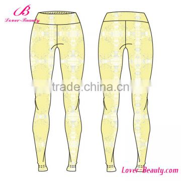 Custom Printed 92 Polyester 8 Spandex Leggings for Women