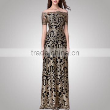 Hot Sale Online Shopping Simple Design Chaozhou Evening Dress With Low MOQ