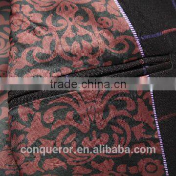 Grid Window Pane Man Suit.BSPL0633 photo-5