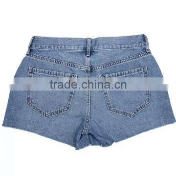 GZY Denim Made in China Shorts Jeans Xintang Jeans Pant and Shirt Manufacture photo-4