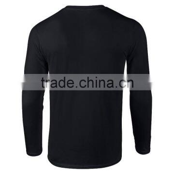 100% Cotton Men's Long Sleeve Sweatshirt Wholesale, Autumn/spring T-shirt Custom Wholesale photo-3