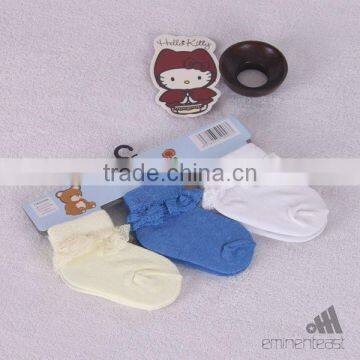 Plain knitted babi sock