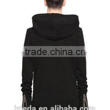China Manufacture Cheap Supreme Longline Hooded Gym Hoodie for Men photo-2