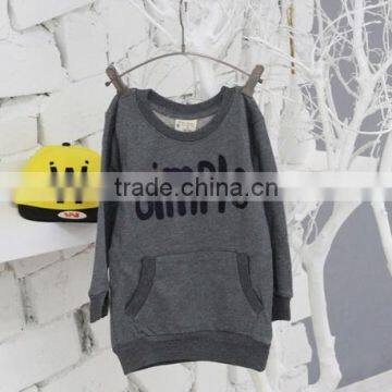 High Quality Metallic Hoodie Children Clothing Blank Hoodies for Baby Girl photo-5