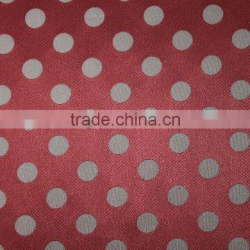 Factory made a order production dots fabric, polyester woven textile