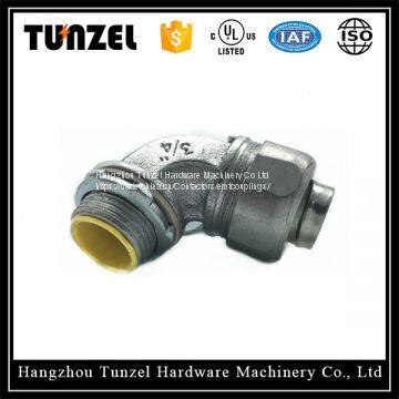 Liquid Tight 90 Degree Malleable Flexible Conduit Connector photo-2