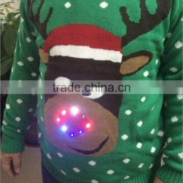 Custom Novelties Light Up Ugly Christmas Sweater photo-6