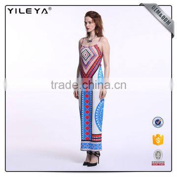 Spaghetti Strap Summer Long Maxi Dress,boho Style Dress photo-4