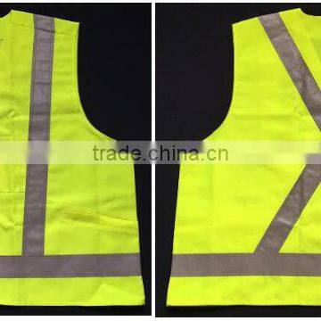 hi Vis Yellow Canada Market Snaps Closure Reflecting Vest