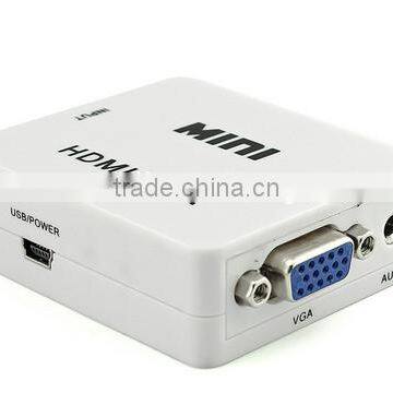 HDMI to Component Video Mini Hdmi to Vga With Audio Converter photo-5