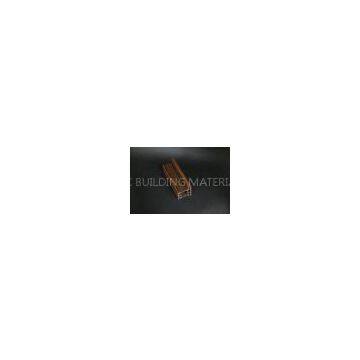 Brown PVC Profiles Laminated Frame Film 4 Chambers For Doors Frames