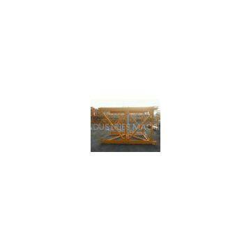 L68 Q345B Steel Tower Crane Standard Section , Tower Crane Mast Section