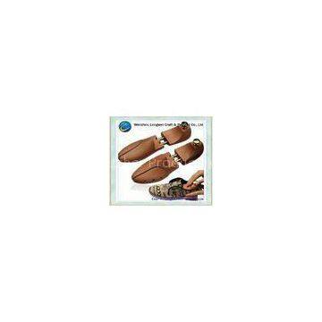 Customized Logo Cedar Wooden Adjustable Shoe Stretcher , Mens Wooden Shoe Trees