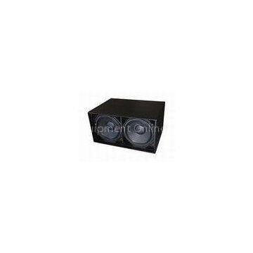 Dual 18 Inch LF Drivers Concert Sound Equipment , Subwoofer Speaker