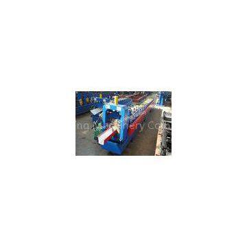 Galvanized Ridge Roofing Gutter Roll Forming Machine 380V 50Hz 3 phases