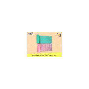 Durable Colored Trash Bags , Kitchen Houshold Waterproof Garbage Can Liners