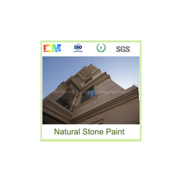 Alibaba best selling UV real stone material non toxic natural stone outdoor wall paint