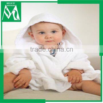 Baby bath robe lightweight infants bathrobes cheap white summer