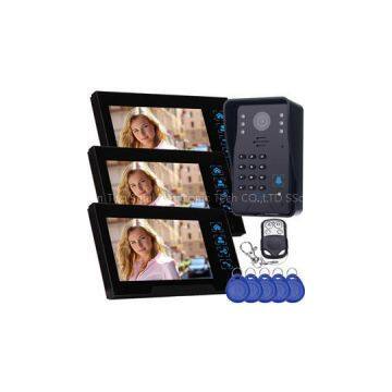 TS-806MJIDSNRED13 Recording Video Door Phone With Keyfobs manufacturer