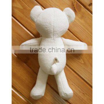 No Dyeing Natural Organic Cotton Safty Baby First Doll Infant Toy photo-3