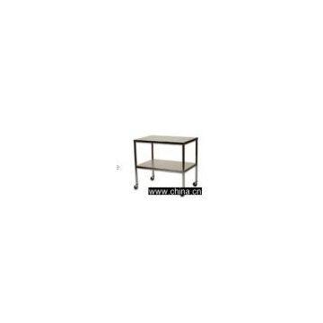 Stainless Steel Table with Shelf - 36