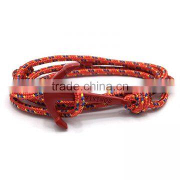Rope Wrist Band Anchor Men Bracelet photo-3