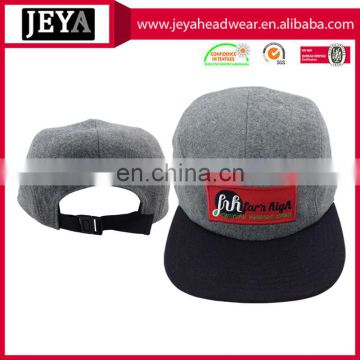 Character Style and Adults Age Group 5 Panel Soft Wool Felt Women Hat Wholesale