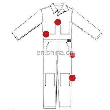 China Factory Fireproof Anti-static Pilot Coverall Air Force Coverall