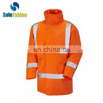 Latest design superior quality custom safety winter jacket parkas