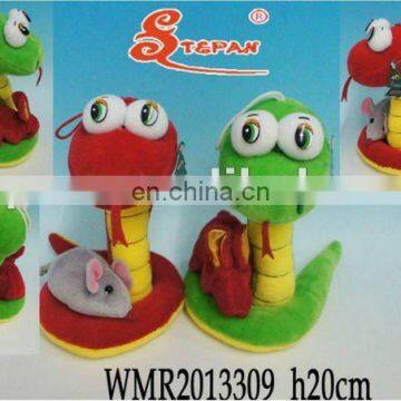 WMR2013309 Stuffed Cute Plush Animal Snake Toy