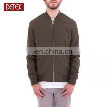 Custom Made Men Plain Nylon Bomber Jacket