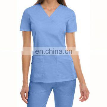 OEM Service Supply Type Hospital Nursing Scrub Suit Designs for Women